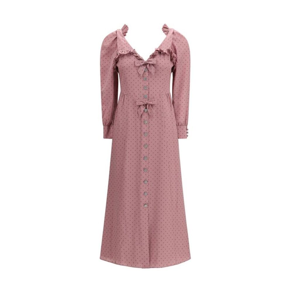 Alessandra Rich Multicolor Silk Casual Women's Dress